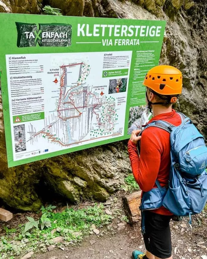 nationalpark hohe tauern wandern kitzlochklamm klettersteige