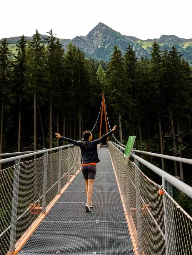 Saalbach Hinterglemm Golden Gate Bridge