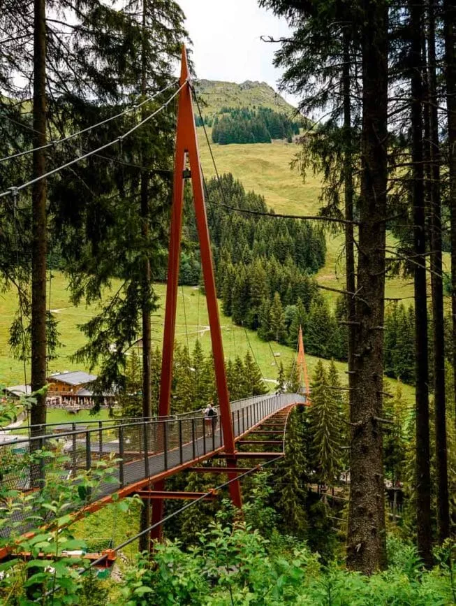 Saalbach Hinterglemm Golden Gate Bridge