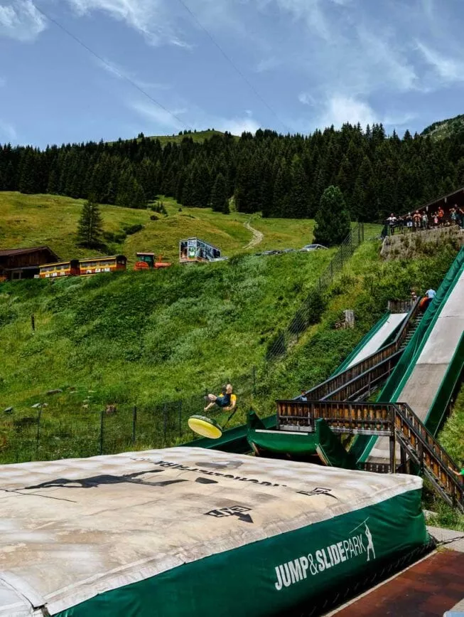 Saalbach Hinterglemm Jump and Slide