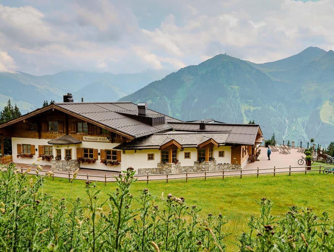 Saalbach Hinterglemm Rosswald Hütte