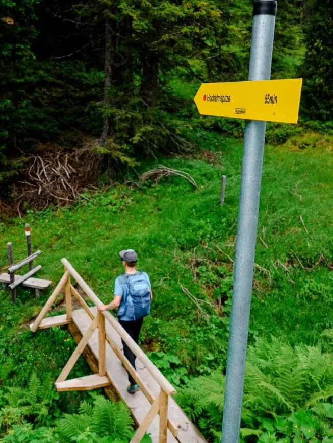 Saalbach Hinterglemm Wanderung Hochalmspitze