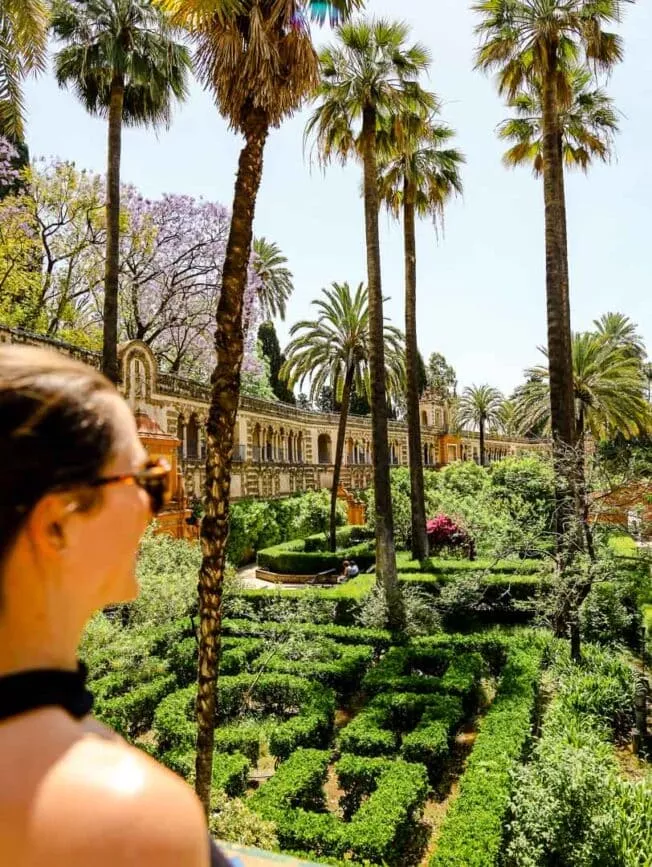 sevilla alcazar gaerten