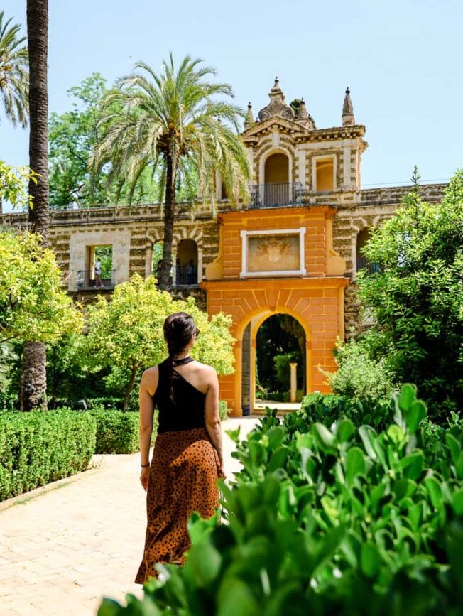 sevilla alcazar palastgaerten