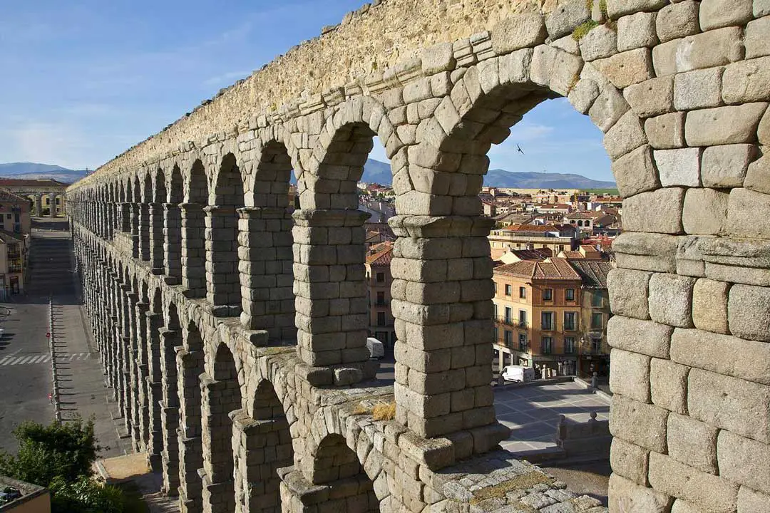 Spanien Acueducto de Segovia