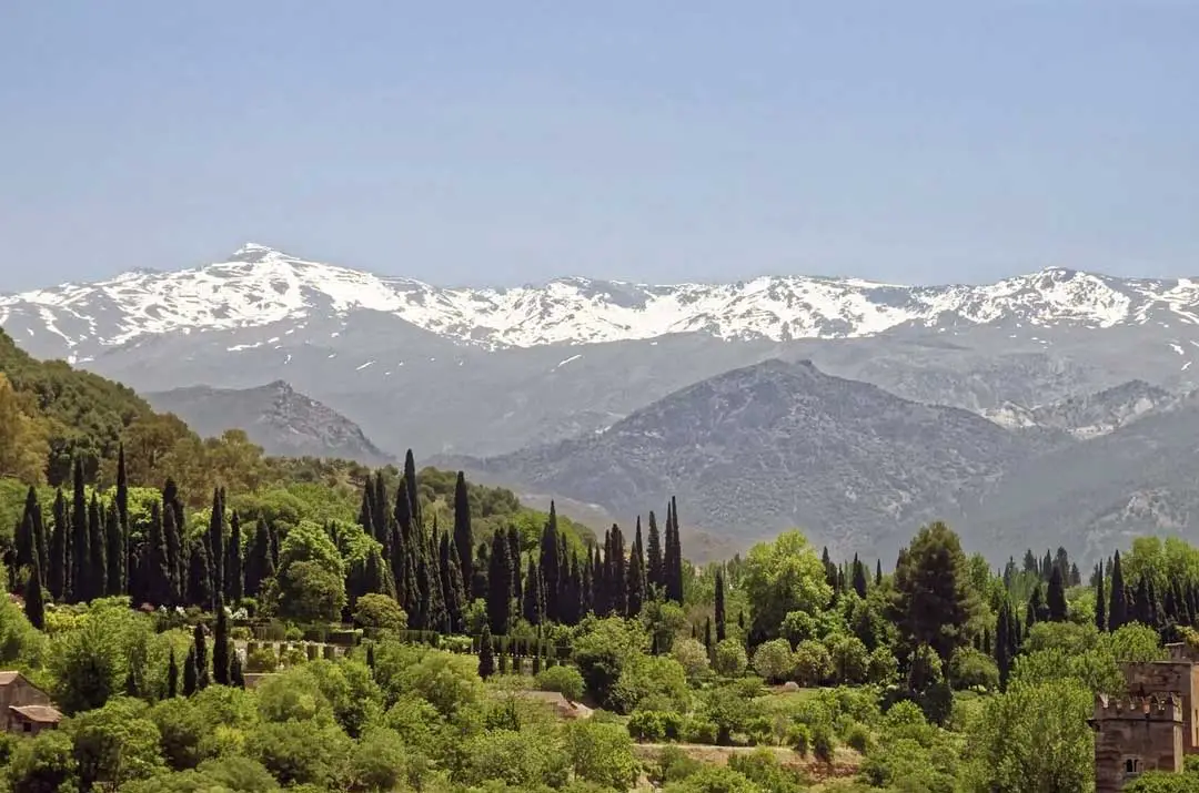 Spanien Sierra Nevada in Andalusien