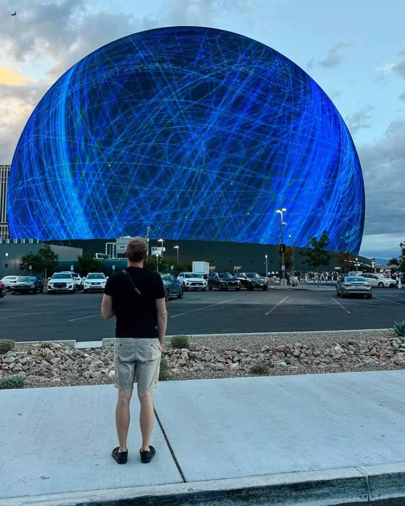 The Sphere "Exosphere" von außen