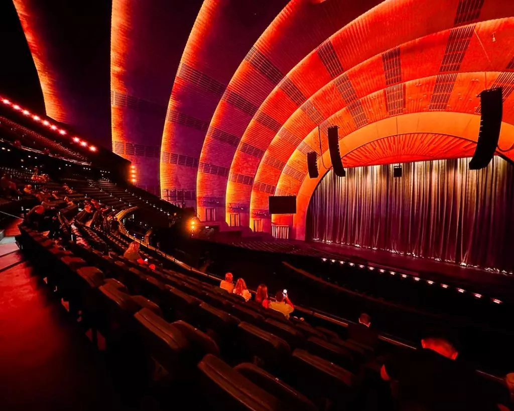 The Sphere Kinosaal von innen, Las Vegas