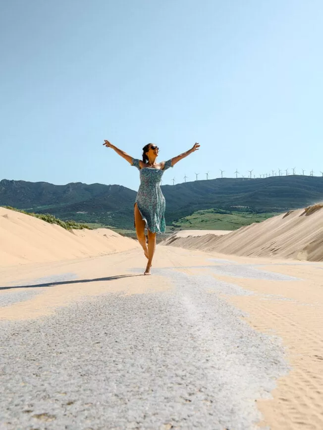 Andalusien Düne Valdevaqueros