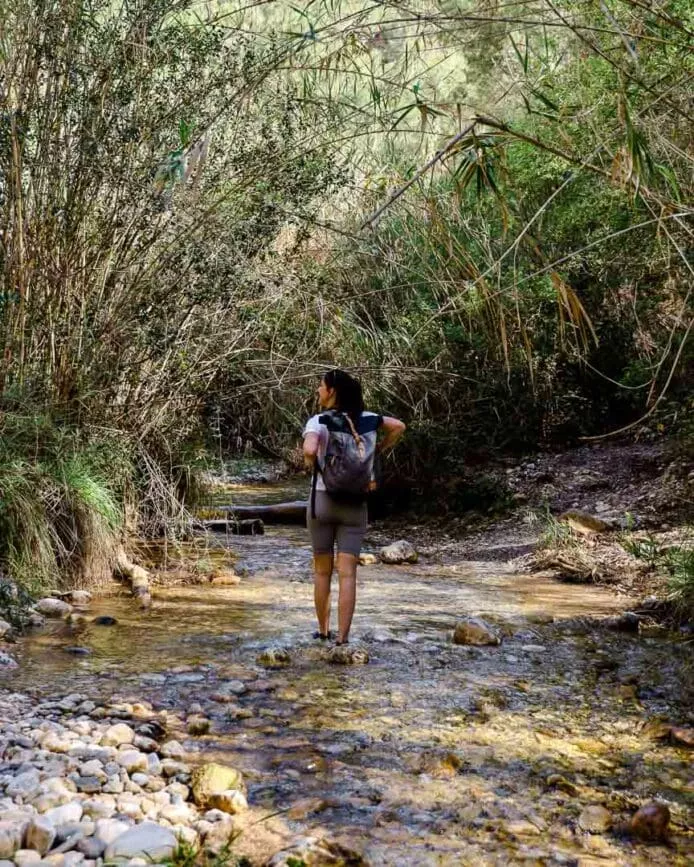 Andalusien Flusswanderung Rio Chillar