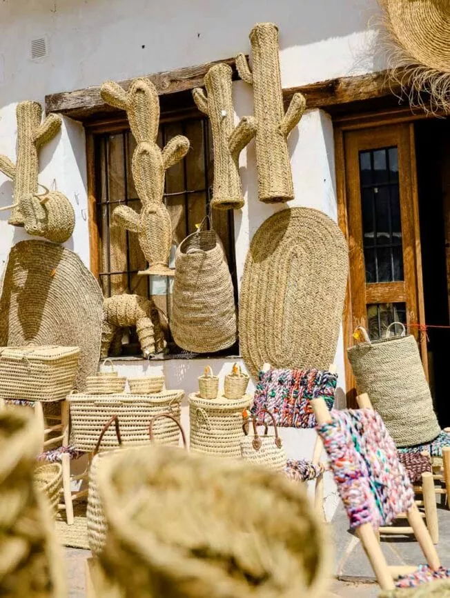 Andalusien La Alpujarras Souvenirshops