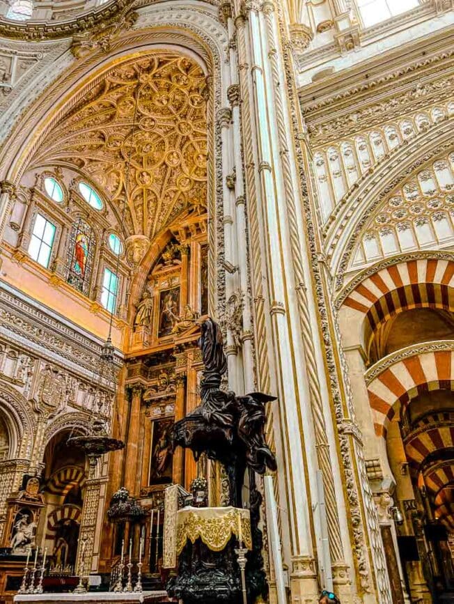 Andalusien Mezquita in Córdoba Altar