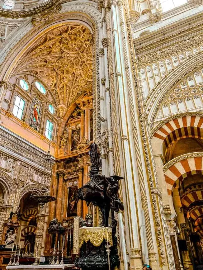 Andalusien Mezquita in Córdoba Altar