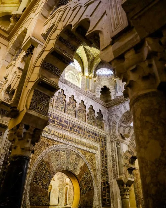 Andalusien Mezquita in Córdoba Arabische Elemente