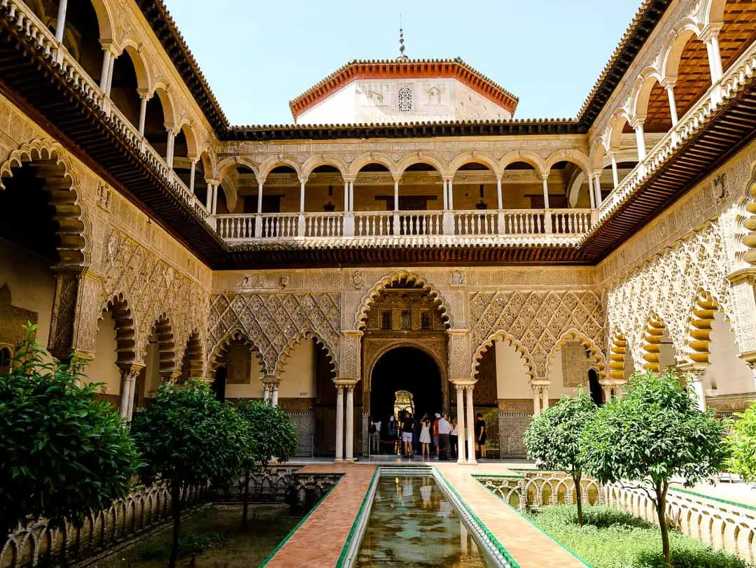 Andalusien Sevilla Real Alcázar