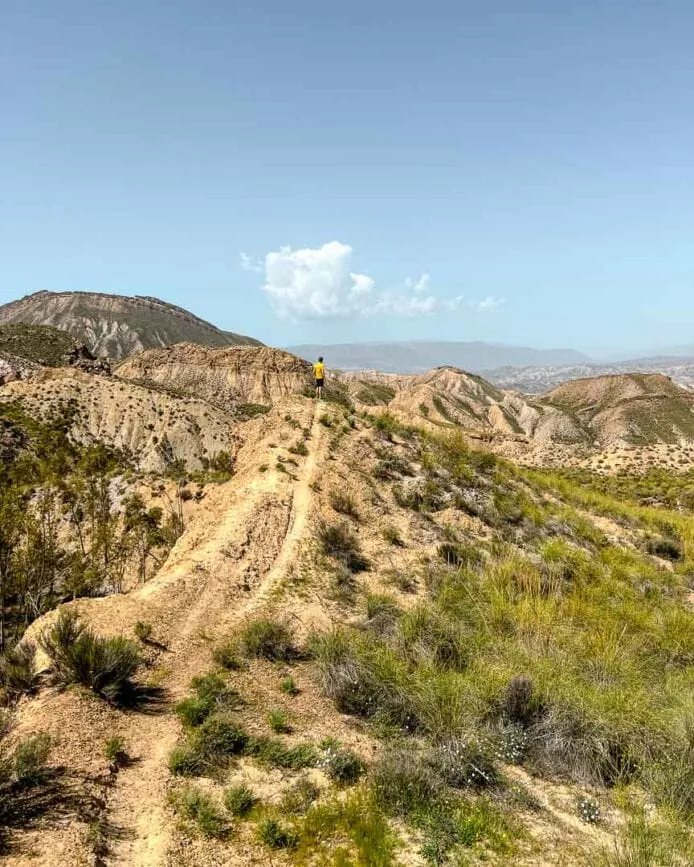 Andalusien Wüste Tabernas Mirador Desierto de Tabernas