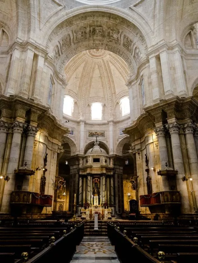 cadiz kathedrale altar cadiz kathedrale altar
