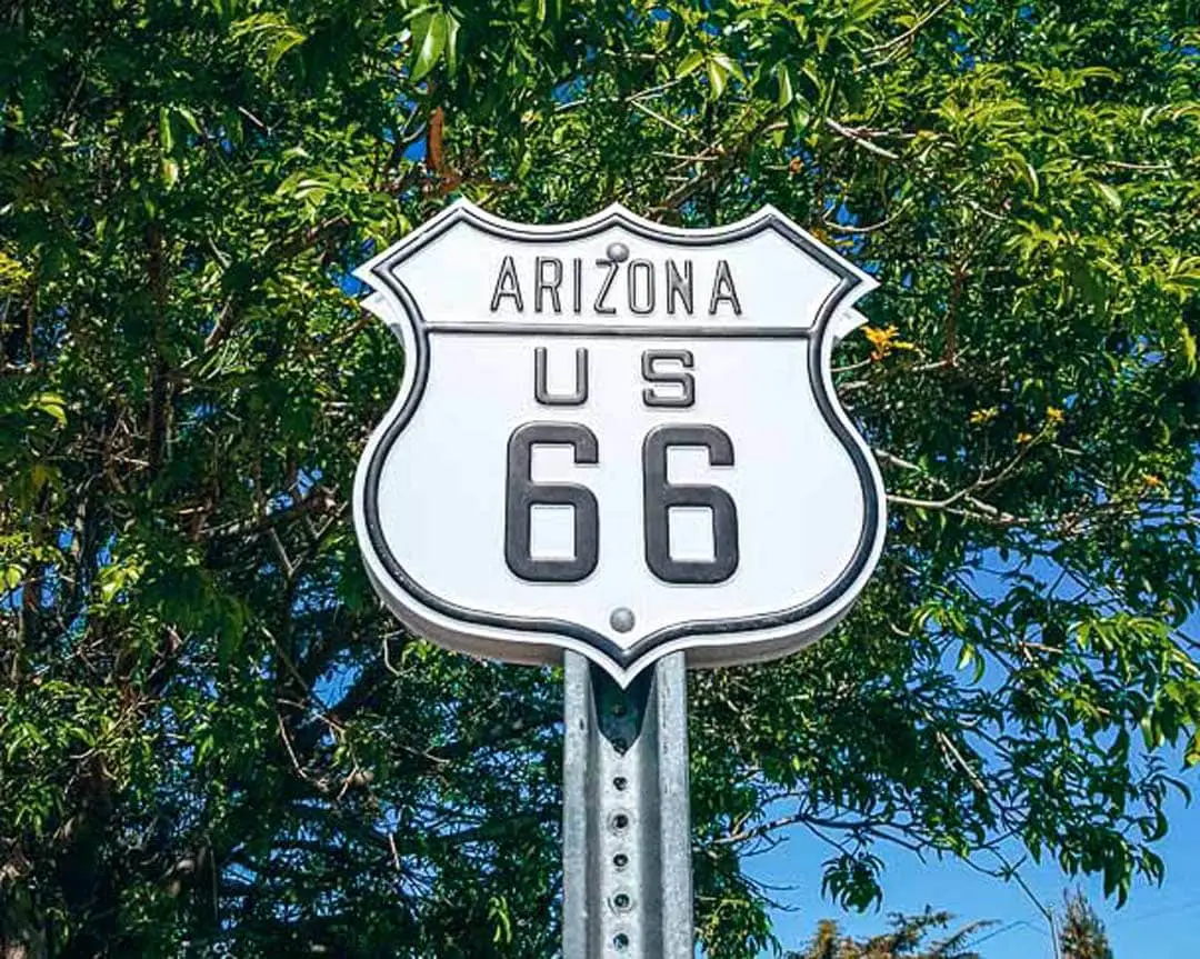 USA Route 66 Straßenschild