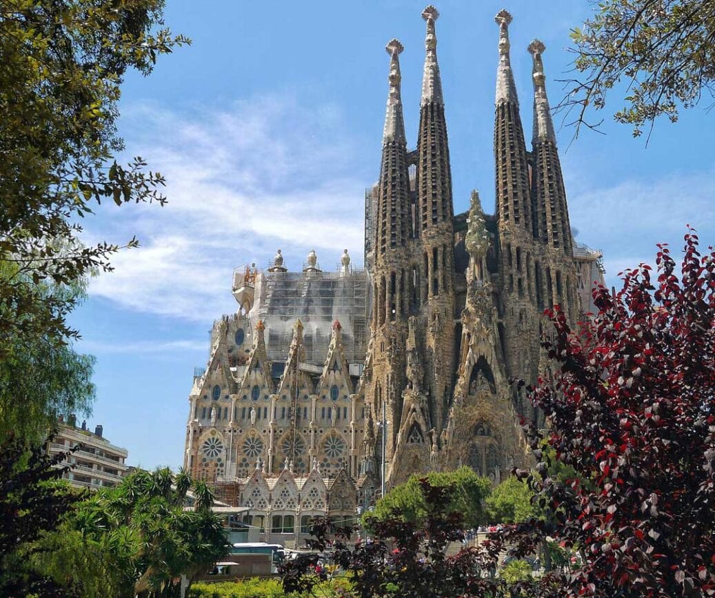 spanien barcelona sagrada familia