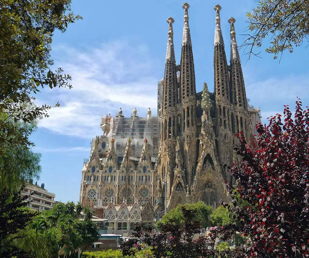 Spanien Barcelona Sagrada Familia