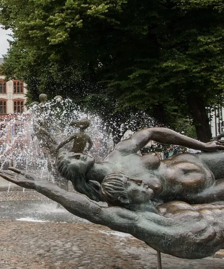 Rostock Brunnen der Lebensfreude