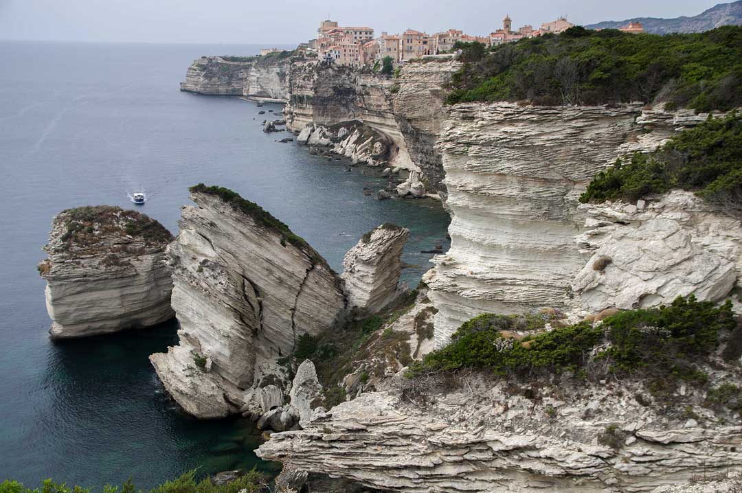 Felsen bei Bonifacio