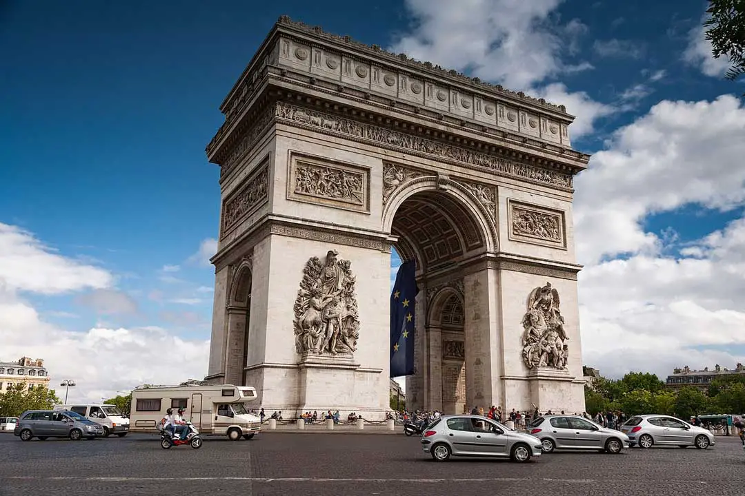 Arc de Triumphe Paris Frankreich