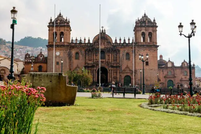 Cusco Peru Hauptplatz