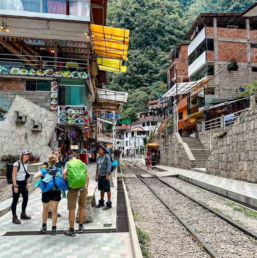 inka trail peru aguas calientes