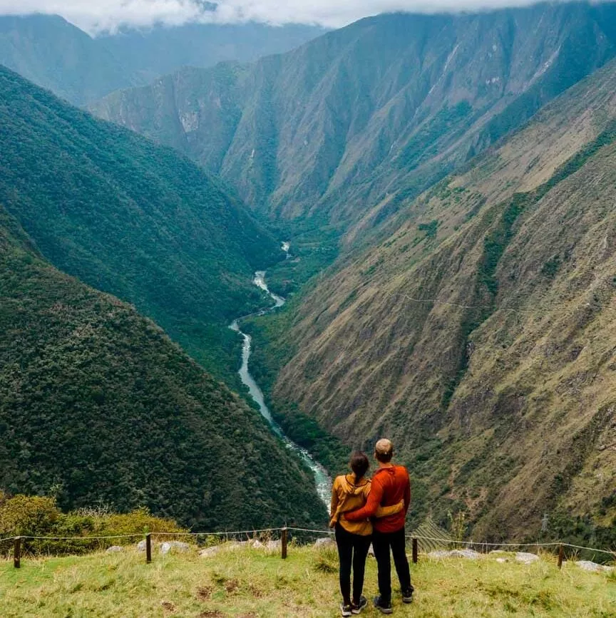 inka trail peru aussicht bei intipata