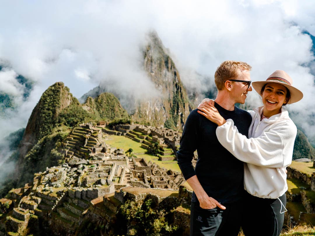 machu picchu in peru postal view Machu Picchu in Peru Postal View