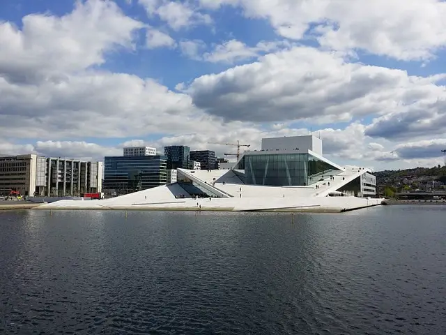 Norwegen Oslo Opernhaus