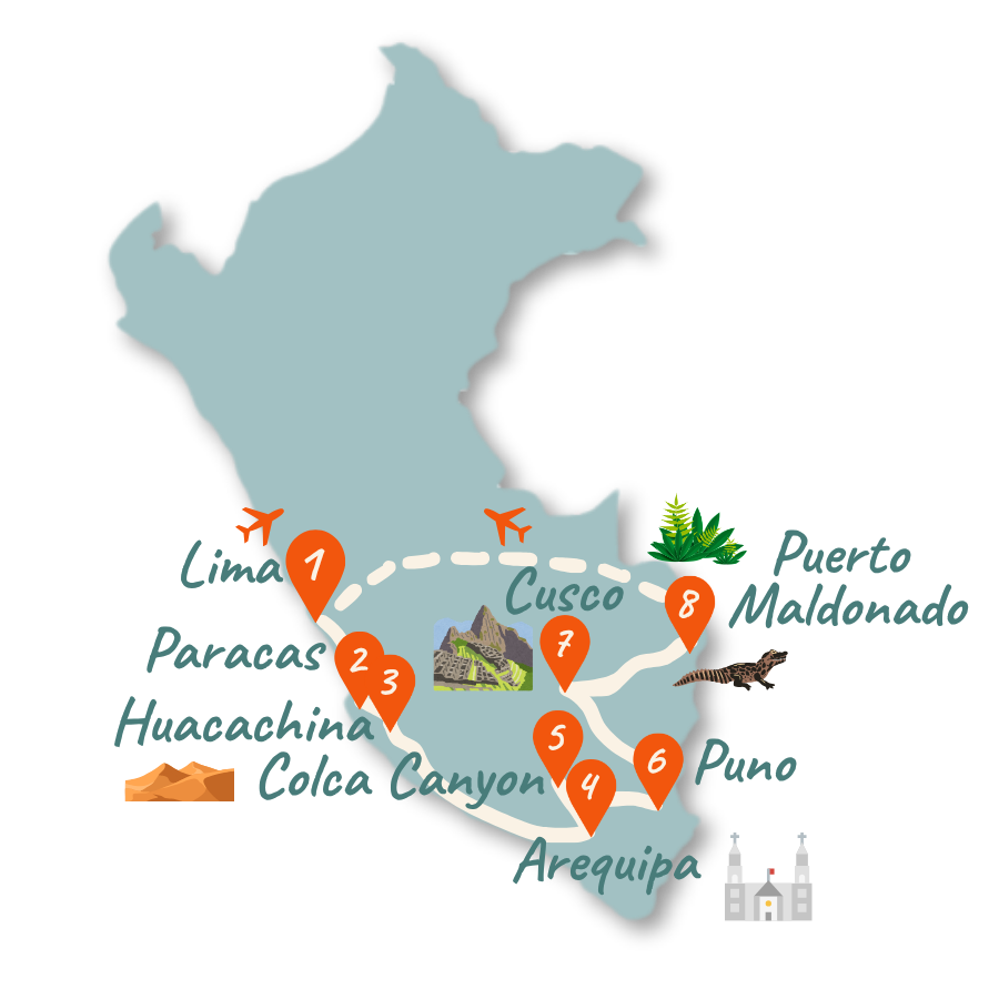 Peru Route 3 Wochen Karte Sidebar Peru_Route_3 Wochen_Karte_Sidebar