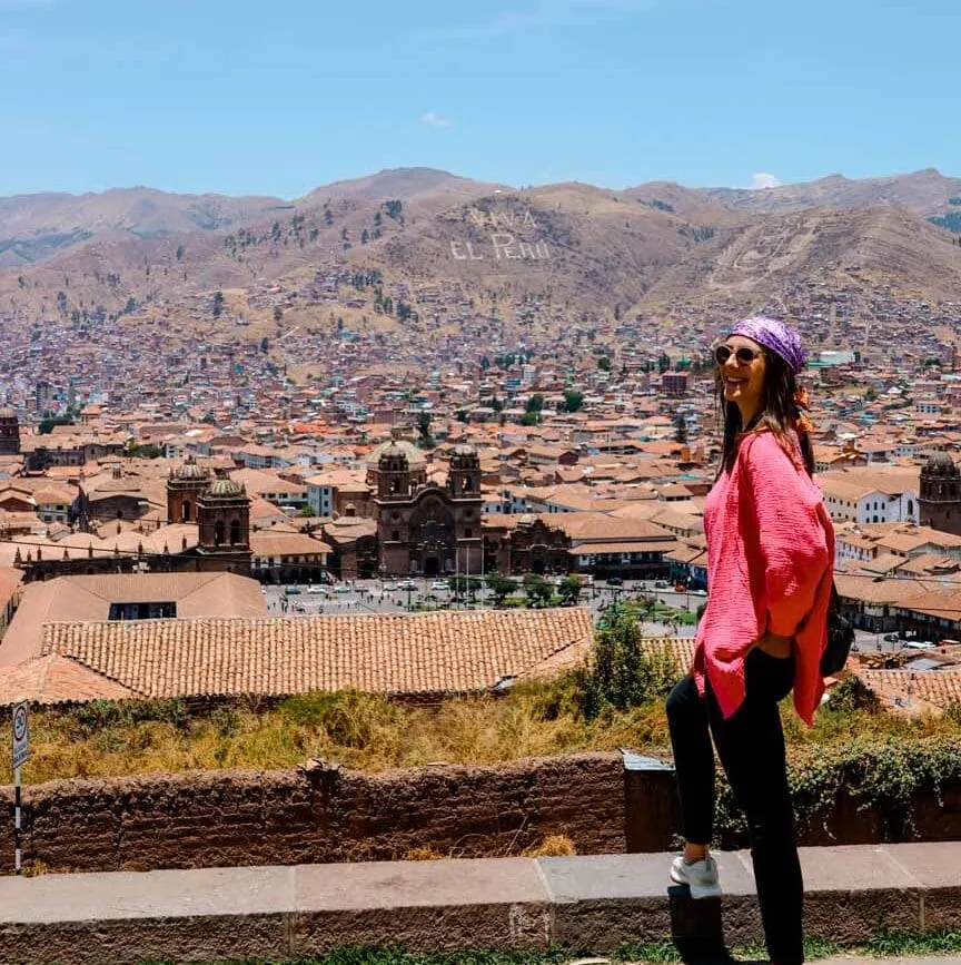 Cusco Mirador de Plaza Sán Cristobal