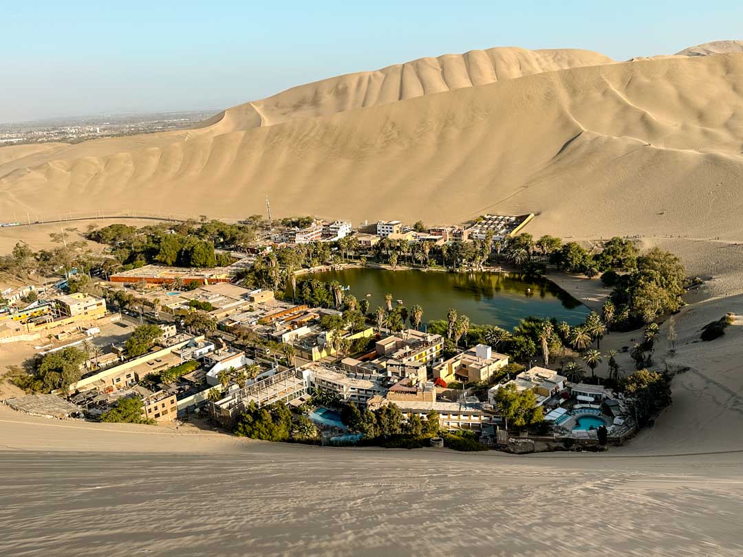 Peru Huacachina Oase Wüste