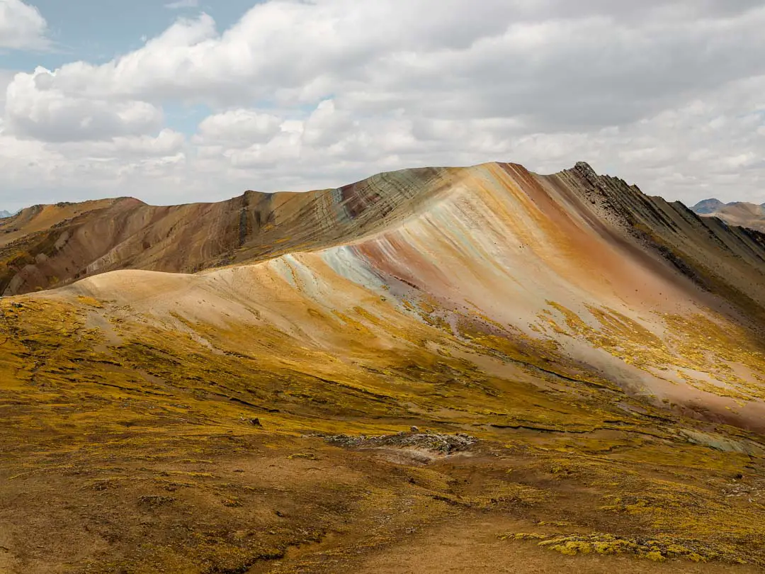 Peru Palcoyo Rainbow Mountain