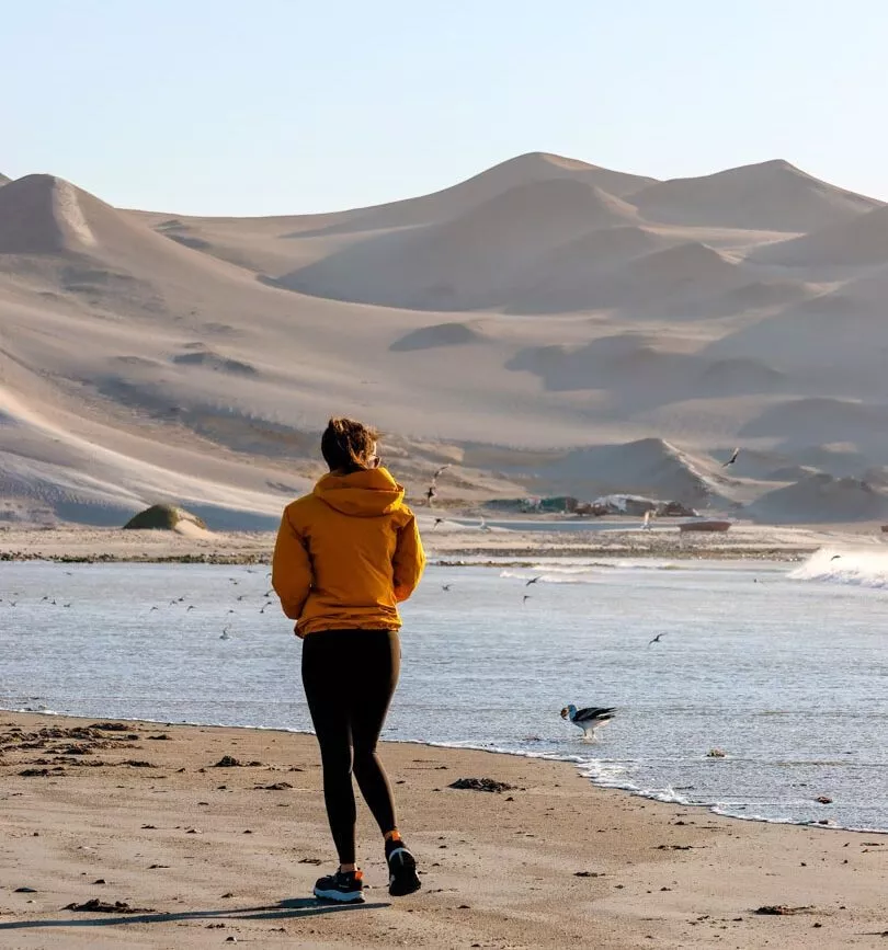 peru paracas spaziergang kueste