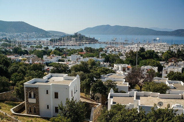 Türkei Hafen von Bodrum 