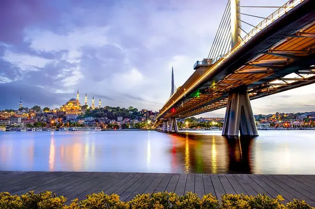 Istanbul Brücke über den Bosphorus