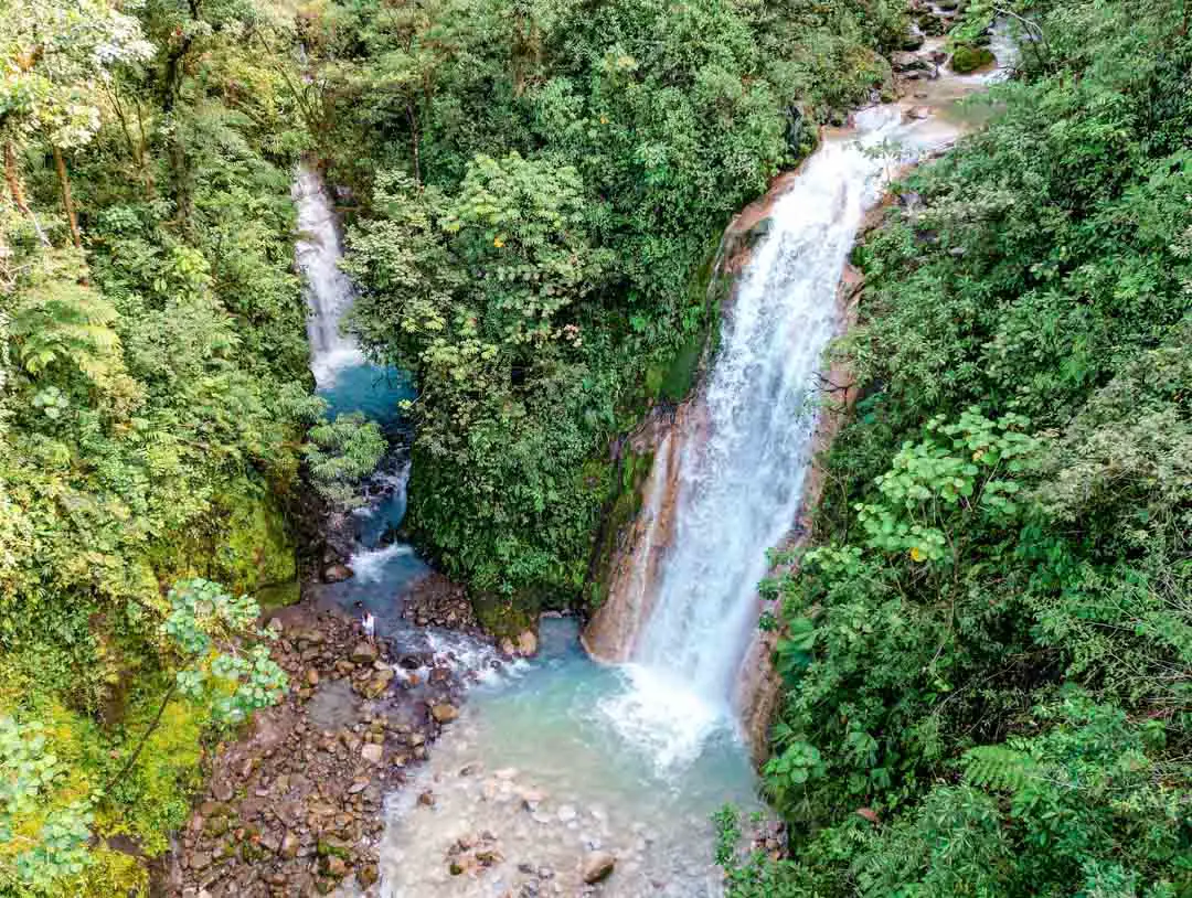 Blue Falls Costa Rica