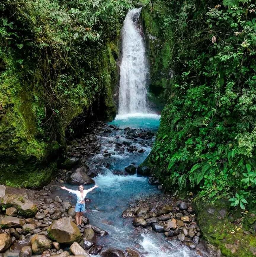 costa rica rundreise blue falls of costa rica costa rica rundreise blue falls of costa rica