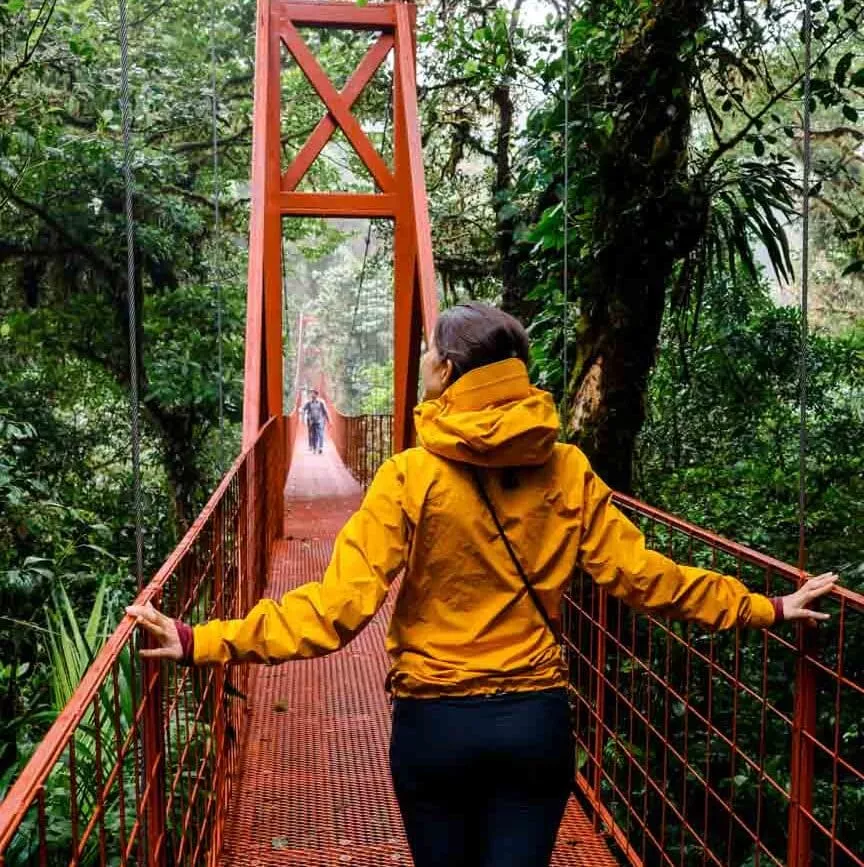 costa rica rundreise la fortuna mystico hanging bridges costa rica rundreise la fortuna mystico hanging bridges