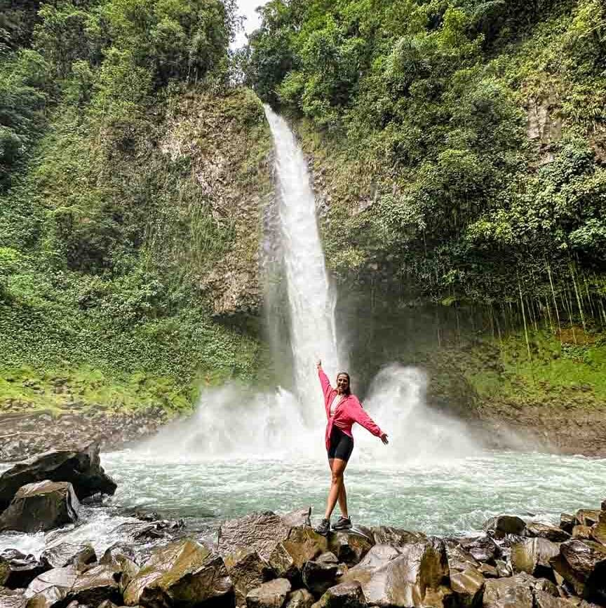 costa rica rundreise la fortuna wasserfall