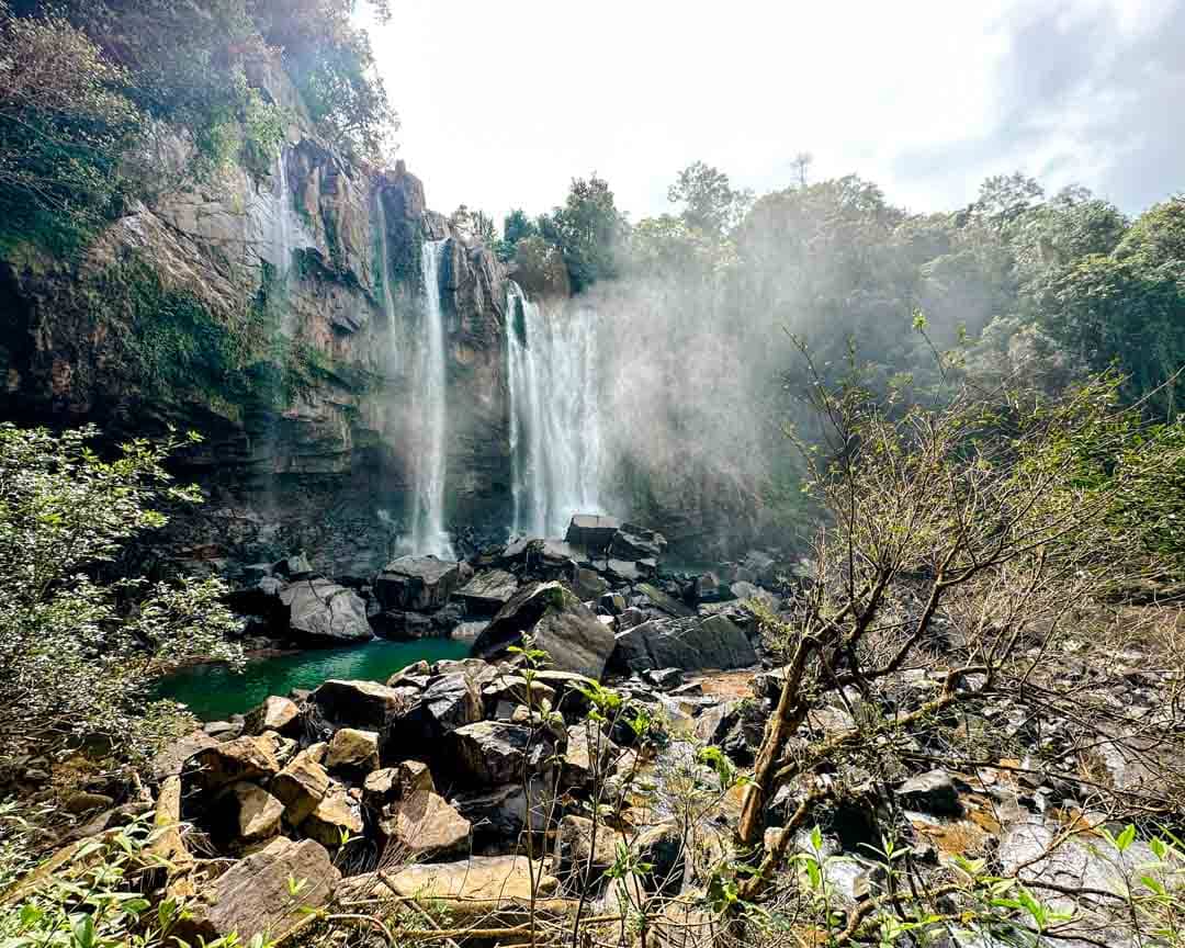 costa rica rundreise uvita Nauyaca Wasserfall 2