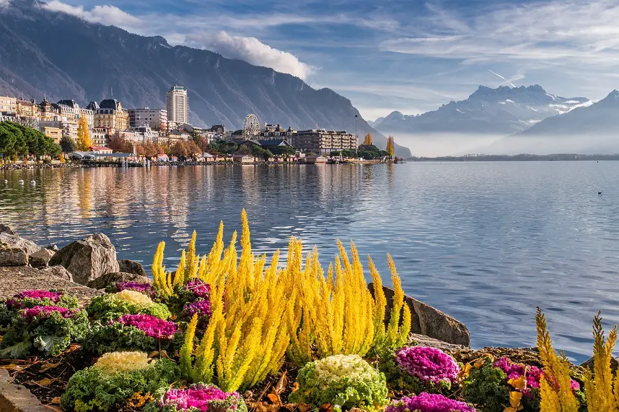 Schweiz Genfer See