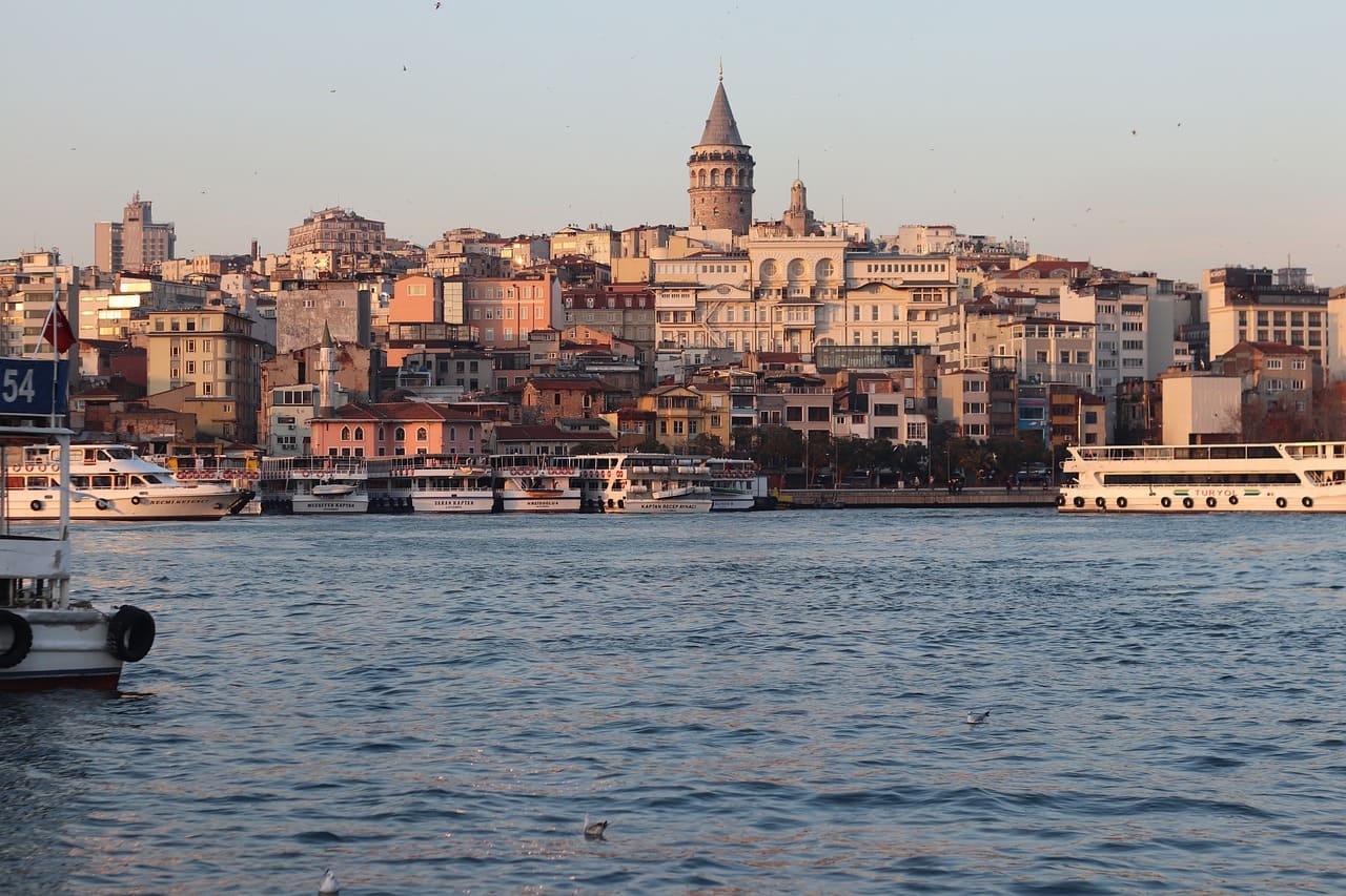 Istanbul Vom Wasser Aus