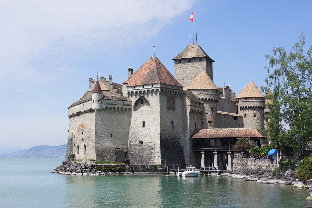 Schweiz Schloss Chillon
