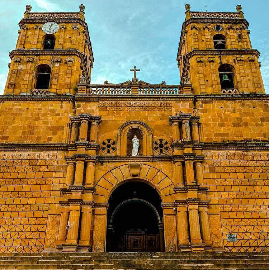 Barichara Kolumbien Kirche