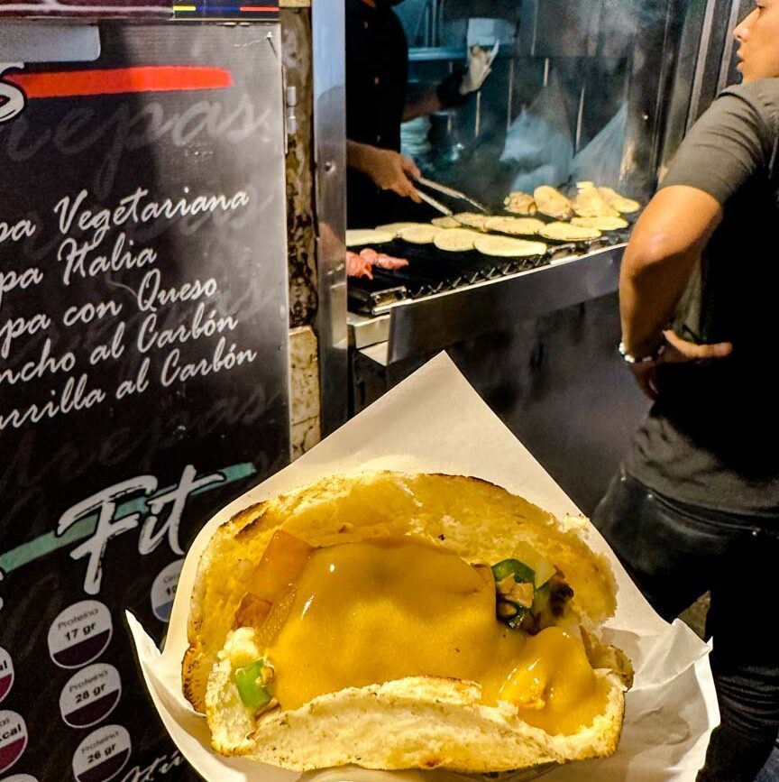 Cartagena Arepas im Colombitalia