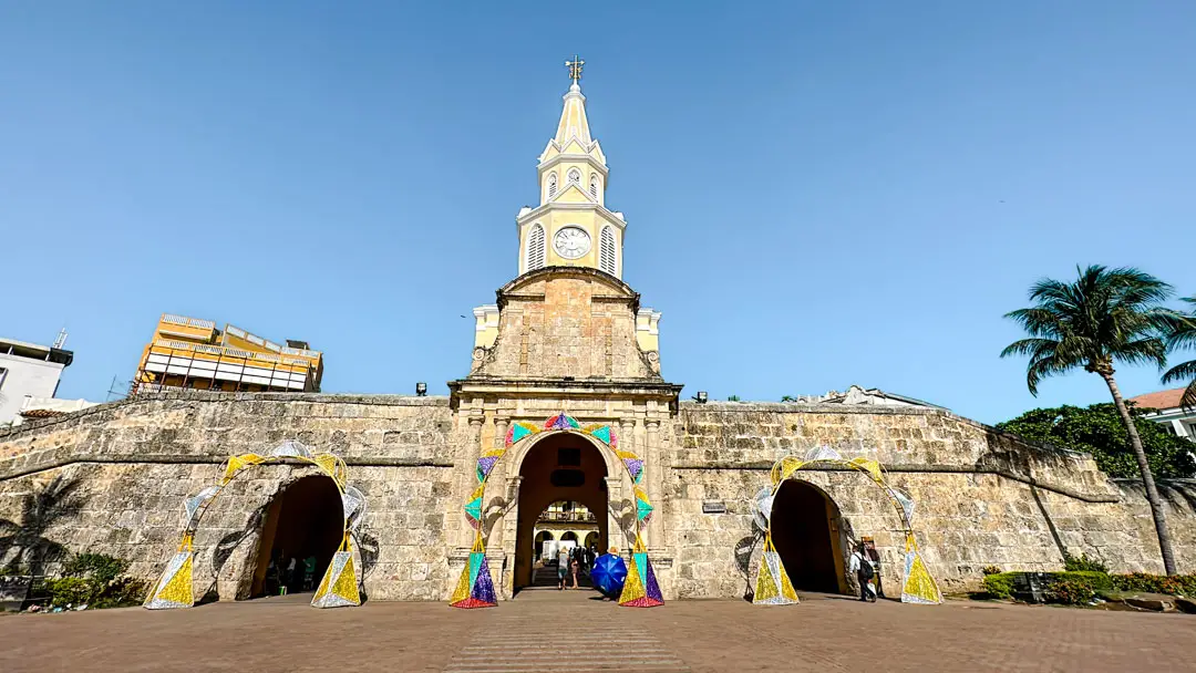 Cartagena Kolumbien Stadttor